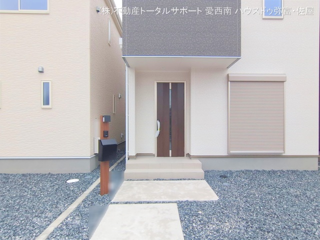 愛知県津島市宮川町2丁目の新築戸建て完成写真 2025年11月4日撮影