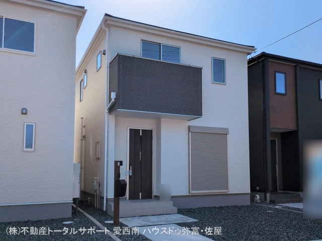 愛知県津島市宮川町2丁目の新築戸建て完成写真 2026年3月4日撮影