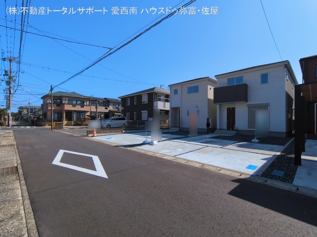 愛知県津島市宮川町2丁目の新築戸建て完成写真 2026年3月4日撮影