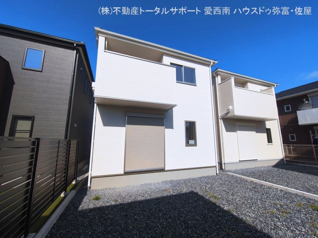 愛知県津島市宮川町2丁目の新築戸建て完成写真 2026年3月4日撮影