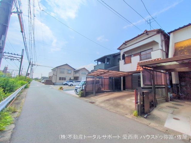 愛知県海部郡蟹江町泉１丁目の中古戸建て完成写真 2025年8月4日撮影