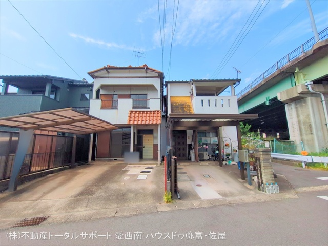 愛知県海部郡蟹江町泉１丁目の中古戸建て完成写真 2025年8月4日撮影