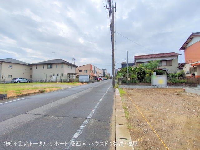 愛知県津島市江東町２丁目の新築戸建て更地・土地写真 2025年9月11日撮影