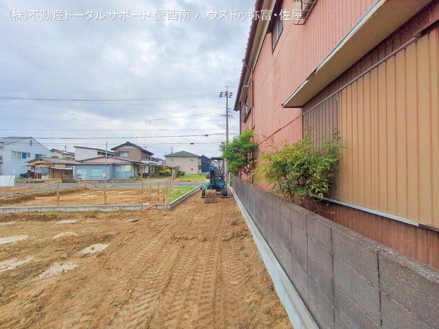 愛知県津島市江東町２丁目の新築戸建て更地・土地写真 2025年9月11日撮影