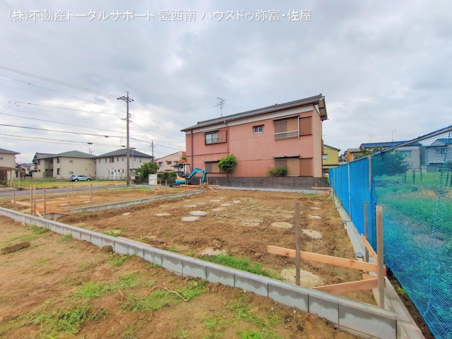 愛知県津島市江東町２丁目の新築戸建て更地・土地写真 2025年9月11日撮影