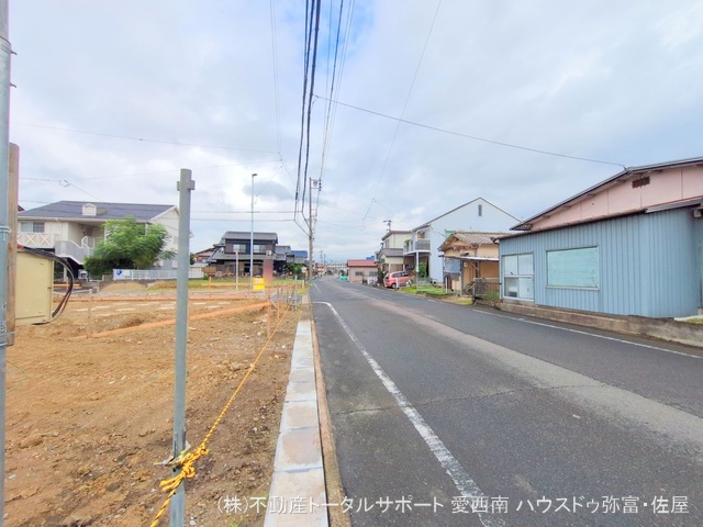 愛知県津島市江東町２丁目の新築戸建て更地・土地写真 2025年9月11日撮影