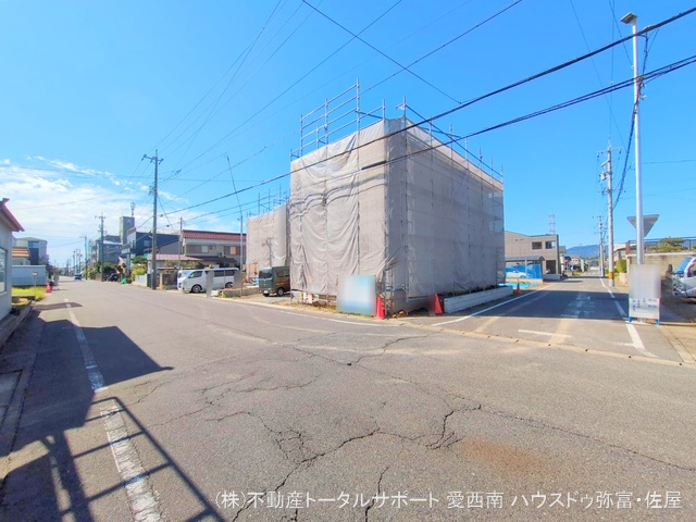 愛知県津島市江東町２丁目の新築戸建てシート写真 2025年10月22日撮影