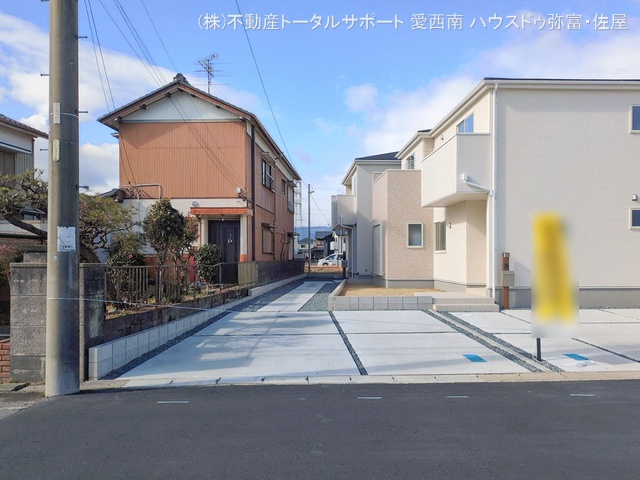 愛知県津島市江東町２丁目の新築戸建て完成写真 2026年1月29日撮影