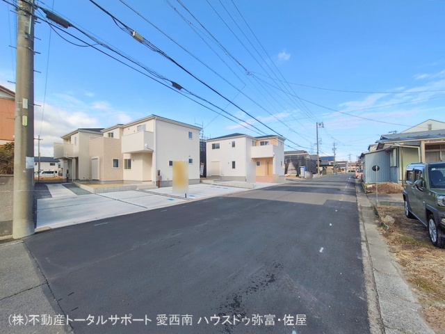 愛知県津島市江東町２丁目の新築戸建て完成写真 2026年1月29日撮影