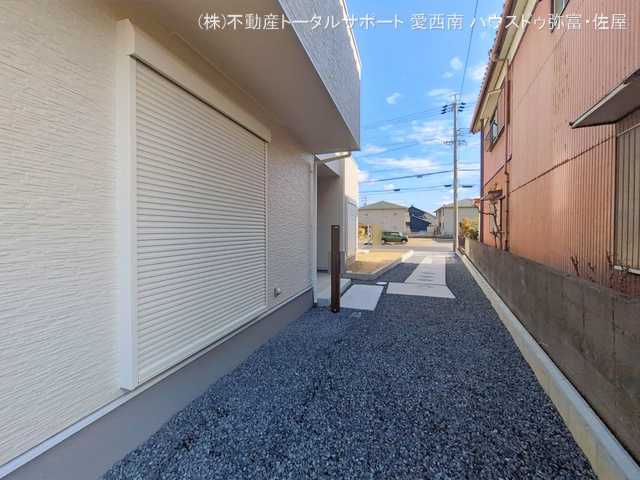 愛知県津島市江東町２丁目の新築戸建て完成写真 2026年1月29日撮影