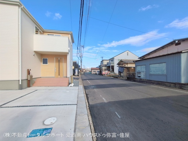 愛知県津島市江東町２丁目の新築戸建て完成写真 2026年1月29日撮影