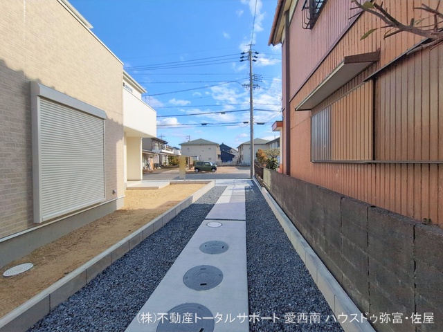 愛知県津島市江東町２丁目の新築戸建て完成写真 2026年1月29日撮影