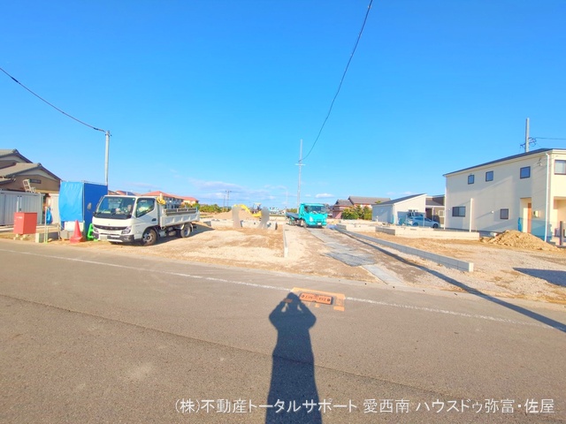 愛知県弥富市五斗山３丁目の新築戸建て基礎写真 2025年11月25日撮影