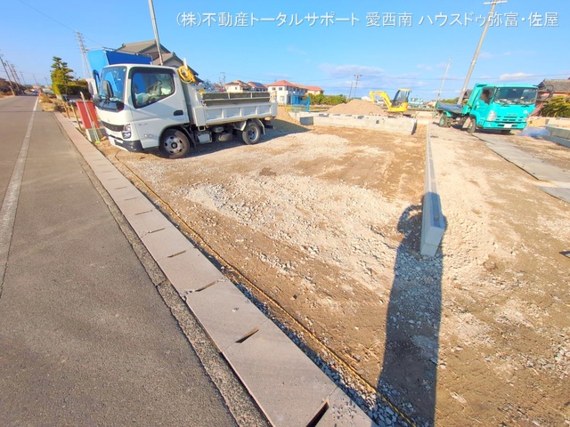 愛知県弥富市五斗山３丁目の新築戸建て基礎写真 2025年11月25日撮影
