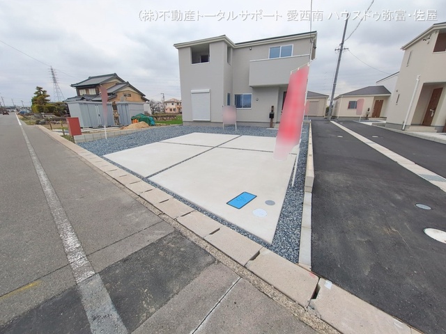 愛知県弥富市五斗山３丁目の新築戸建て完成写真 2026年2月26日撮影