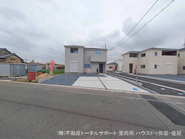 愛知県弥富市五斗山３丁目の新築戸建て完成写真 2026年2月26日撮影