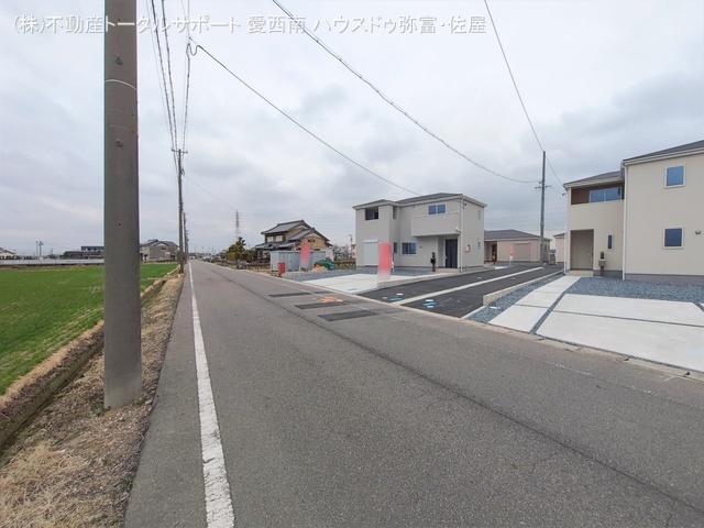 愛知県弥富市五斗山３丁目の新築戸建て完成写真 2026年2月26日撮影