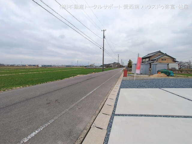 愛知県弥富市五斗山３丁目の新築戸建て完成写真 2026年2月26日撮影