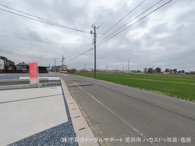 愛知県弥富市五斗山３丁目の新築戸建て完成写真 2026年2月26日撮影