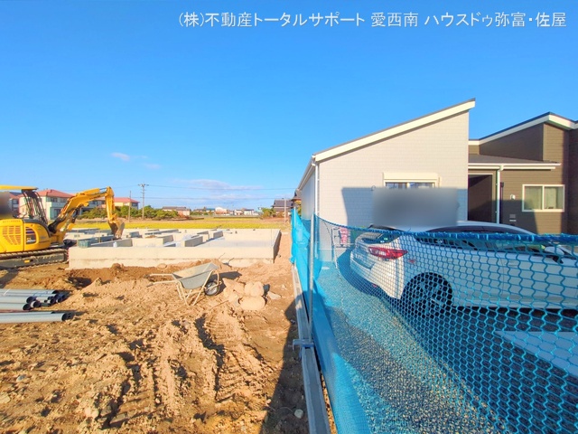 愛知県弥富市五斗山３丁目の新築戸建て基礎写真 2025年11月25日撮影