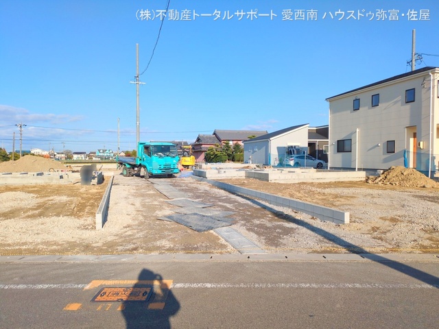 愛知県弥富市五斗山３丁目の新築戸建て基礎写真 2025年11月25日撮影