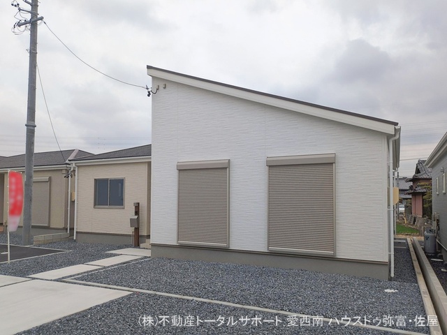 愛知県弥富市五斗山３丁目の新築戸建て完成写真 2026年2月26日撮影