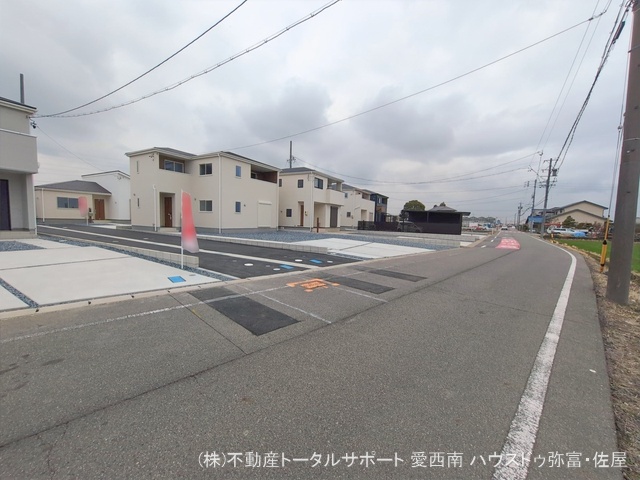 愛知県弥富市五斗山３丁目の新築戸建て完成写真 2026年2月26日撮影