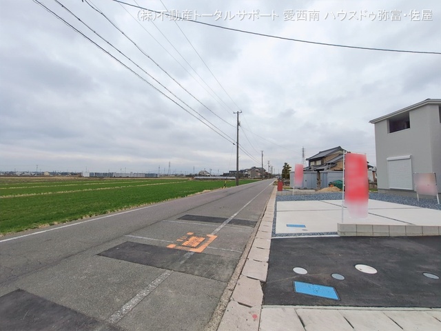 愛知県弥富市五斗山３丁目の新築戸建て完成写真 2026年2月26日撮影