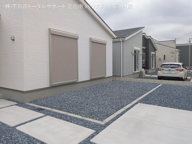 愛知県弥富市五斗山３丁目の新築戸建て完成写真 2026年2月26日撮影