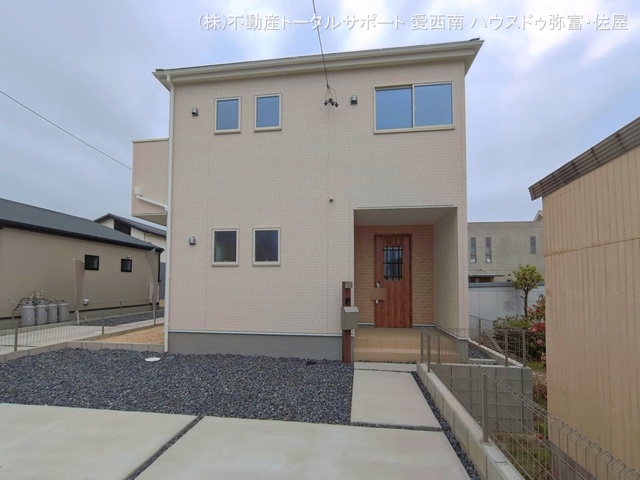 愛知県愛西市佐屋町亥新田の新築戸建て完成写真 2026年4月14日撮影