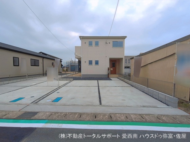 愛知県愛西市佐屋町亥新田の新築戸建て完成写真 2026年4月14日撮影