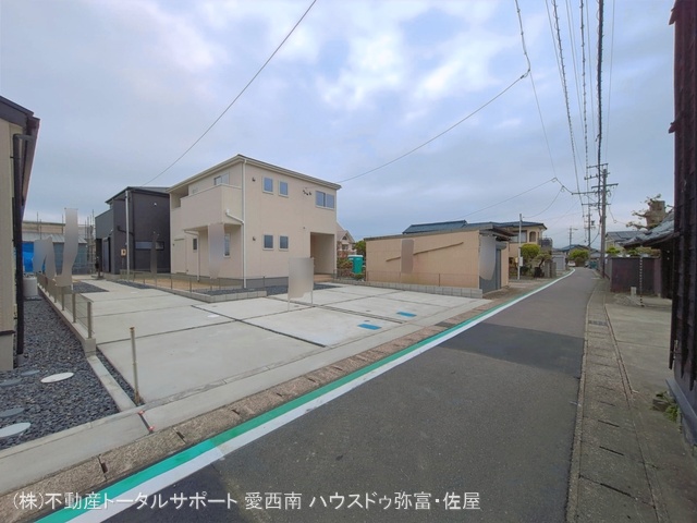 愛知県愛西市佐屋町亥新田の新築戸建て完成写真 2026年4月14日撮影