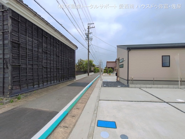 愛知県愛西市佐屋町亥新田の新築戸建て完成写真 2026年4月14日撮影