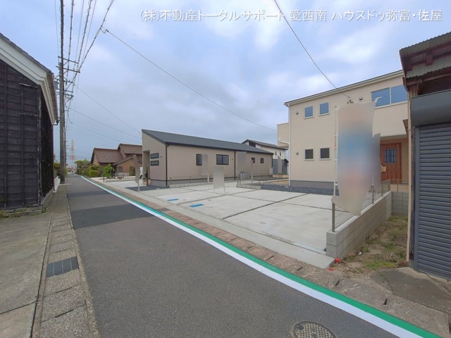 愛知県愛西市佐屋町亥新田の新築戸建て完成写真 2026年4月14日撮影