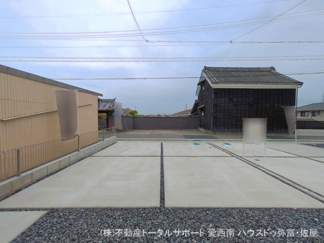 愛知県愛西市佐屋町亥新田の新築戸建て完成写真 2026年4月14日撮影