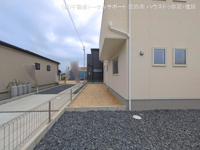 愛知県愛西市佐屋町亥新田の新築戸建て完成写真 2026年4月14日撮影