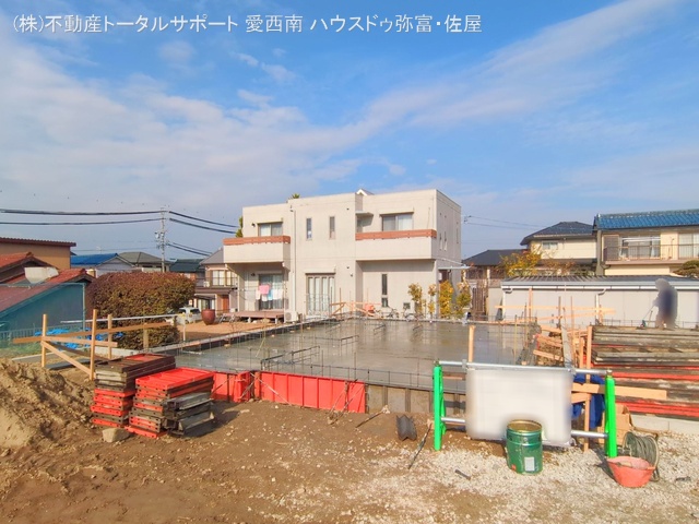 愛知県愛西市佐屋町亥新田の新築戸建て基礎写真 2025年12月16日撮影