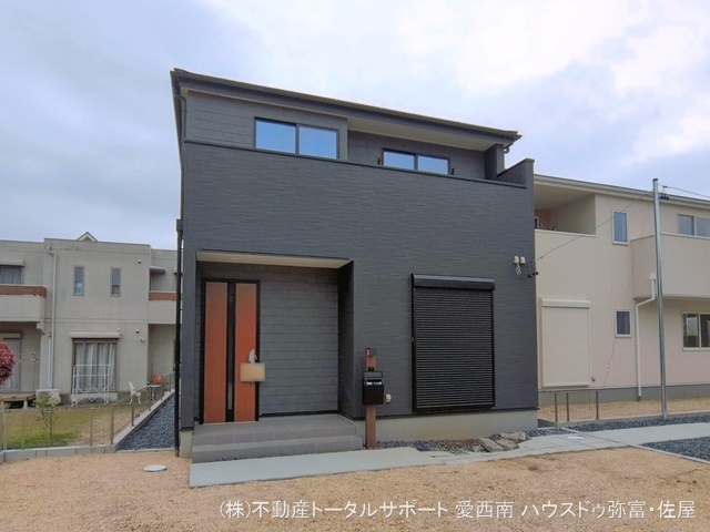 愛知県愛西市佐屋町亥新田の新築戸建て完成写真 2026年4月14日撮影