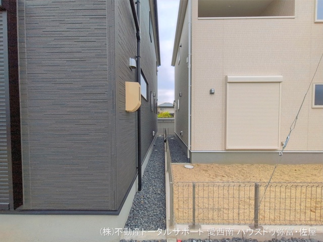 愛知県愛西市佐屋町亥新田の新築戸建て完成写真 2026年4月14日撮影