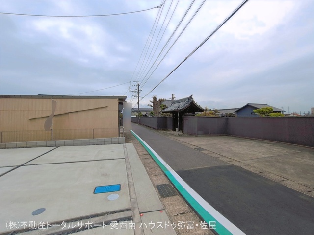 愛知県愛西市佐屋町亥新田の新築戸建て完成写真 2026年4月14日撮影