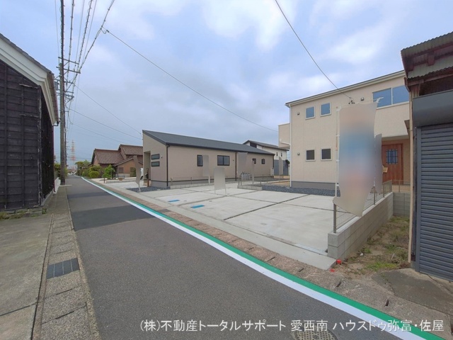 愛知県愛西市佐屋町亥新田の新築戸建て完成写真 2026年4月14日撮影