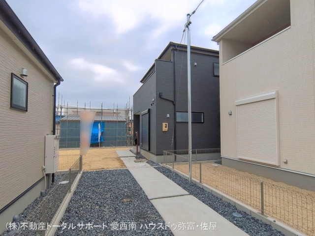 愛知県愛西市佐屋町亥新田の新築戸建て完成写真 2026年4月14日撮影