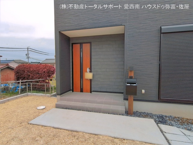愛知県愛西市佐屋町亥新田の新築戸建て完成写真 2026年4月14日撮影