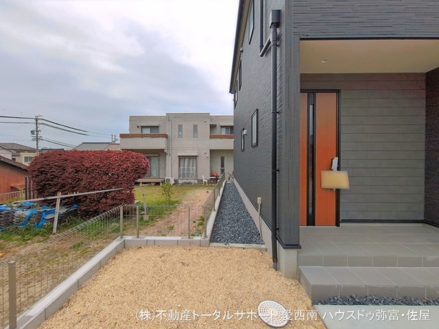 愛知県愛西市佐屋町亥新田の新築戸建て完成写真 2026年4月14日撮影