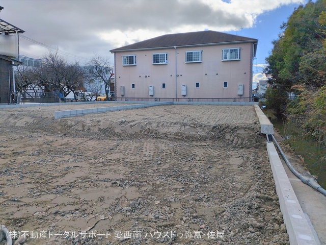 愛知県海部郡蟹江町錦２丁目の土地更地・土地写真 2026年1月7日撮影