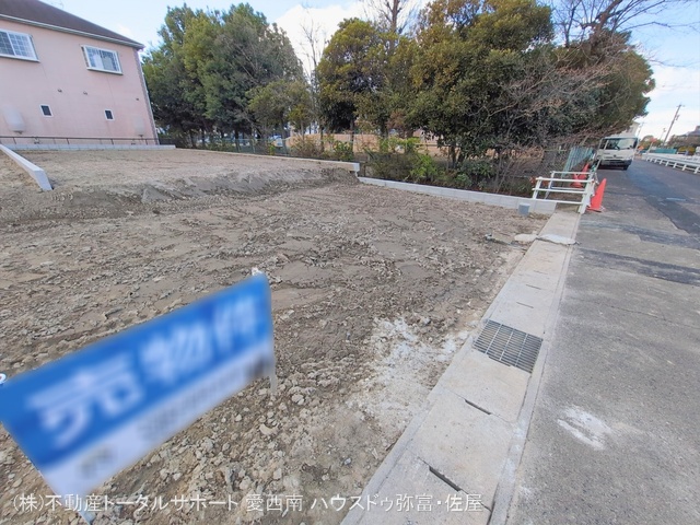 愛知県海部郡蟹江町錦２丁目の土地更地・土地写真 2026年1月7日撮影