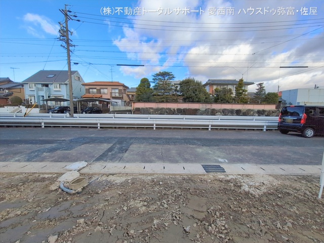 愛知県海部郡蟹江町錦２丁目の土地更地・土地写真 2026年1月7日撮影