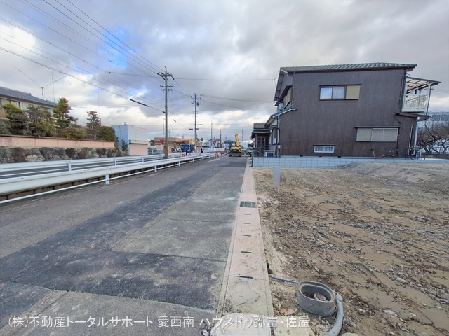 愛知県海部郡蟹江町錦２丁目の土地更地・土地写真 2026年1月7日撮影
