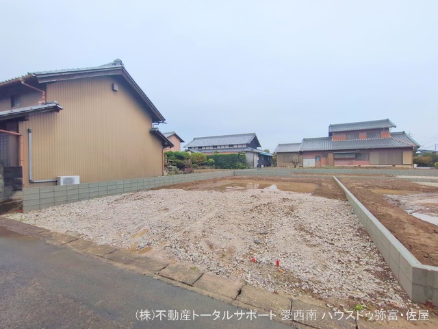 愛知県津島市宇治町字茶ノ里の新築戸建て更地・土地写真 2025年12月23日撮影