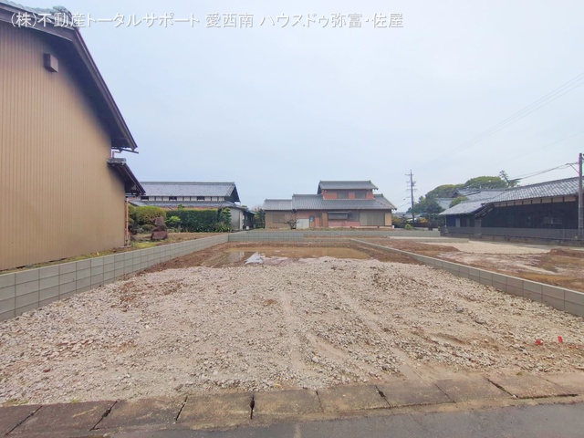 愛知県津島市宇治町字茶ノ里の新築戸建て更地・土地写真 2025年12月23日撮影